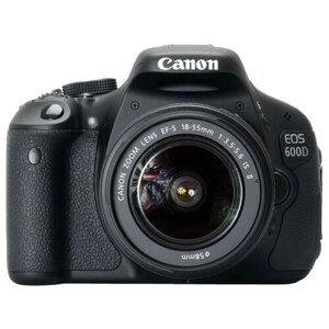 Фотоаппарат Canon EOS 600D Kit EF-S 18-55mm f/3.5-5.6 IS II, черный
