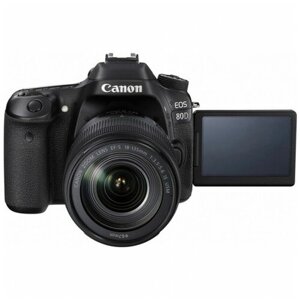 Фотоаппарат Canon EOS 80D Kit EF-S 18-135mm f/3.5-5.6 IS STM, черный