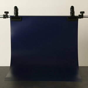Фотофон для предметной съёмки "Тёмно-синий" ПВХ, 50 x 70 см