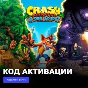 Игра Crash Bandicoot N. Sane Trilogy Xbox One, Xbox Series X|S электронный ключ Аргентина Английский язык