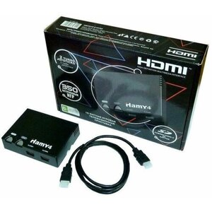 Игровая приставка HAMY 4 Черная HDMI (350 игр)