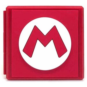 Коробочка Nintendo Switch Premium Game Card Case Super Mario Красно/Белый 12 в 1