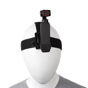 Крепление на голову шлем для экшн камеры Osmo Pocket 2 для съемки от первого лица
