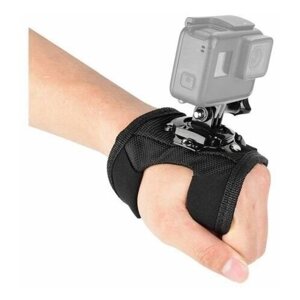 Крепление-перчатка на кисть с механизмом вращения 360 для экшен камер GoPro, DJI, размер L