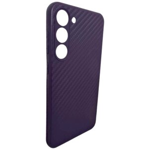 Mariso Чехол-накладка CARBON для Samsung Galaxy S23 фиолетовый (Фиолетовый)