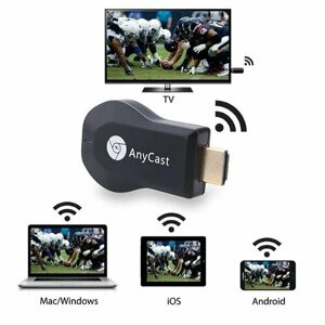 Медиаплеер AlexCast M4 Plus, HDMI адаптер для телевизора