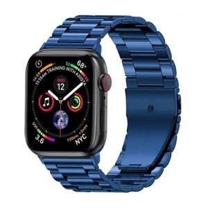 Металлический ремешок для Apple Watch 42/44/45/49 mm, Series 1 - 8, SE, Ultra, Navy blue