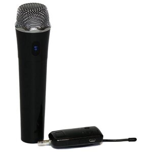 Микрофон беспроводной ручной UHF МБ-6 до 30 метров с аккумулятором 3,5 мм