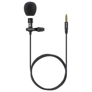 Микрофон проводной Awei MK1, разъем: mini jack 3.5 mm, черный