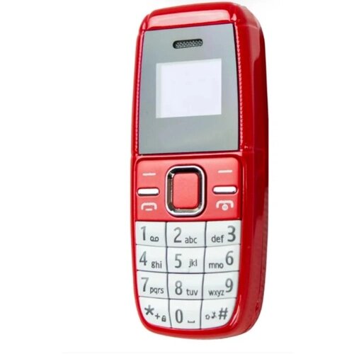 Мобильный телефон/ Мини мобильные телефоны BM200/ маленький сотовый телефон с двумя SIM-картами/Красный