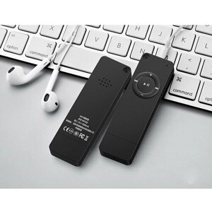 Музыкальный ультратонкий плеер MyPads MP4/MP3 спортивный из пластика для студента школьника, мальчика, парня