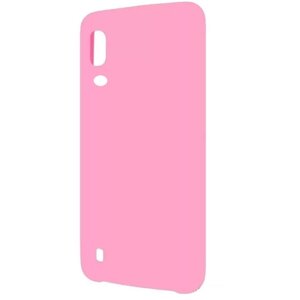 Накладка силикон для Samsung Silicone Cover A105 Galaxy A10 Pink