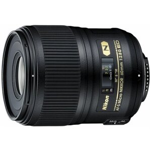 Объектив Nikon 60mm f/2.8G ED AF-S Micro-Nikkor, черный