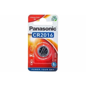Panasonic Батарейка Panasonic Lithium Power CR-2016EL/1B