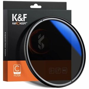 Поляризационный фильтр K&F Concept KF01.1441 Classic Series, Blue-Coated, HMC CPL Filter, 77mm