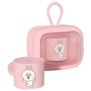 Портативная колонка EWA A128 Mini Speaker Line Friends (белый)