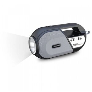 Портативная колонка SmartBuy BLINK, 5 Вт, фонарь, Bluetooth, MP3, FM-радио (SBS-5070), черная