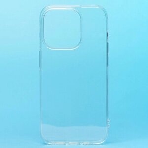 Противоударный прозрачный чехол Apple iPhone 15 Pro, устойчивый к ультрафиолету, прозрачный