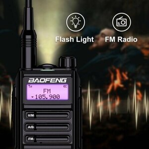 Рация (UHF/VHF) baofeng UV-16 plus черная