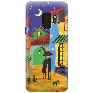 RE: PAЧехол - накладка ArtColor для Samsung Galaxy S9 с принтом "Разноцветный город"