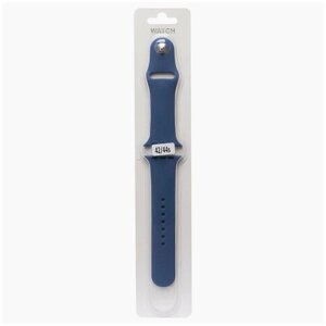 Ремешок ApW03 для "Apple Watch 42/44 mm" Sport Band Размер - S (Синий)