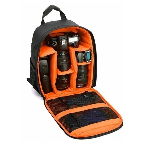 Рюкзак для фотоаппарата CB-05OR оранжевый, фоторюкзак