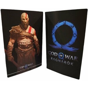 Съемные боковые панели для игровой приставки Sony PlayStation 5 с дисководом God of War: Ragnarok (PS5)
