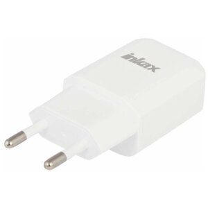 Сетевое зарядное устройство Inkax CD-24 + кабель USB Type-C, белый