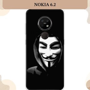 Силиконовый чехол "Анонимус" на Nokia 6.2 / Нокиа 6.2