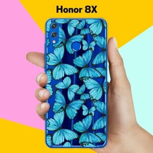 Силиконовый чехол Бабочки на Honor 8X