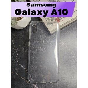 Силиконовый чехол BUYOO для Samsung Galaxy A10 (прозрачный) / Самсунг Галакси А10
