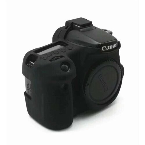 Силиконовый чехол CameraCase для Canon 70D (черный)