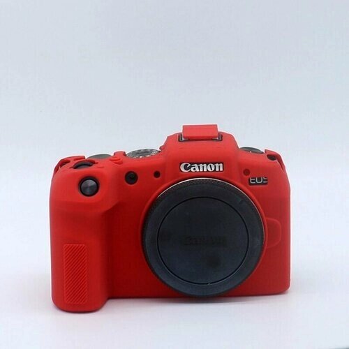 Силиконовый чехол CameraCase для Canon EOS RP (красный)