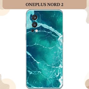 Силиконовый чехол "Изумрудный океан" на OnePlus Nord 2 5G / Ван Плас Норд 2