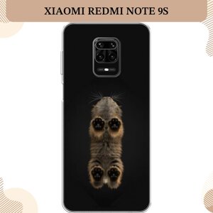 Силиконовый чехол "Кошачьи лапки" на Xiaomi Redmi Note 9S/9 Pro / Сяоми Редми Нот 9S