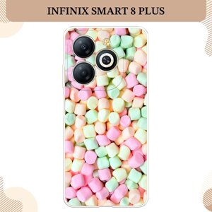 Силиконовый чехол "Marshmallows" на Infinix Smart 8 Plus / Инфиникс Смарт 8 Плюс