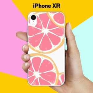 Силиконовый чехол на Apple iPhone XR Грейпфрут / для Эпл Айфон Икс Р