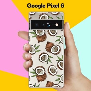 Силиконовый чехол на Google Pixel 6 Кокосы / для Гугл Пиксель 6