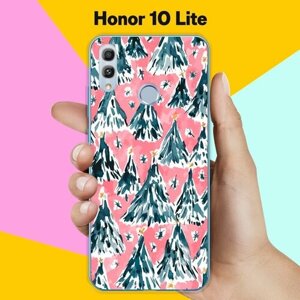 Силиконовый чехол на Honor 10 Lite Узор новогодний / для Хонор 10 Лайт