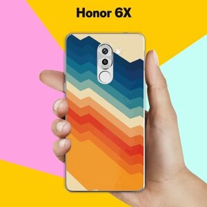 Силиконовый чехол на Honor 6X Узор 50 / для Хонор 6 Икс