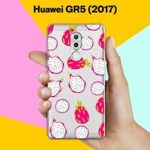 Силиконовый чехол на Huawei GR5 2017 Драгонфрут / для Хуавей Джи Эр 5 2017