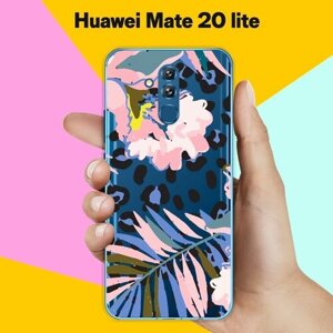 Силиконовый чехол на Huawei Mate 20 lite Пятна / для Хуавей Мейт 20 Лайт