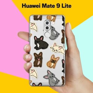 Силиконовый чехол на Huawei Mate 9 Lite Французы / для Хуавей Мейт 9 Лайт