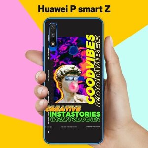 Силиконовый чехол на Huawei P Smart Z Набор 10 / для Хуавей Пи Смарт Зет
