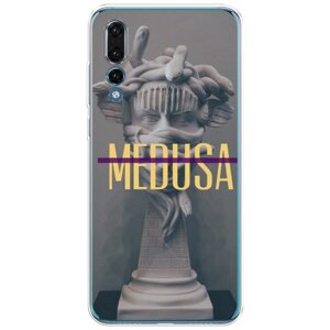 Силиконовый чехол на Huawei P20 Pro / Хуавей П20 Про "Medusa"