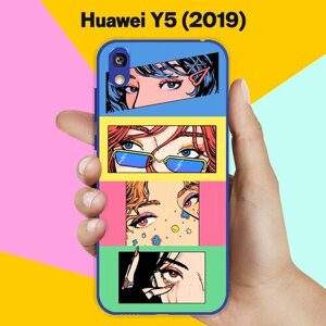 Силиконовый чехол на Huawei Y5 2019 4 кадра / для Хуавей У5 2019