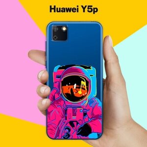 Силиконовый чехол на Huawei Y5p Астронавт / для Хуавей У5п