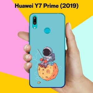 Силиконовый чехол на Huawei Y7 Prime (2019) Рыбалка / для Хуавей Ю7 Прайм 2019