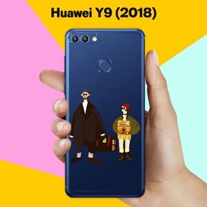 Силиконовый чехол на Huawei Y9 (2018) Леон и Матильда / для Хуавей У9 2018
