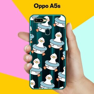 Силиконовый чехол на OPPO A5s Птицы / для Оппо А5с